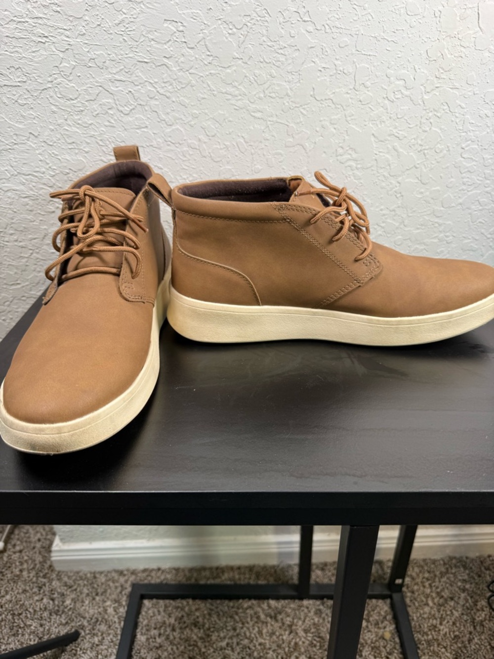 IZOD Palmer Men’s Size 10M Brown Chukka Boots Casual Lace Up Shoes - Picture 9 of 9